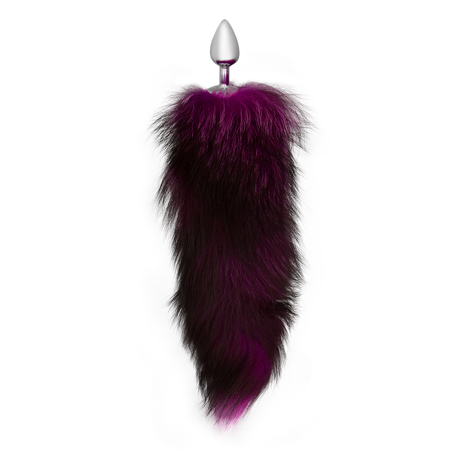 Plug Anal Magenta And Black Fox